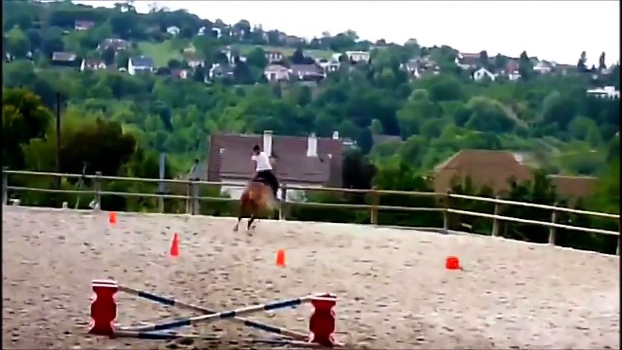 les chute d'equitation
