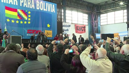 Morales ressalta solidariedade do papa com disputa marítima