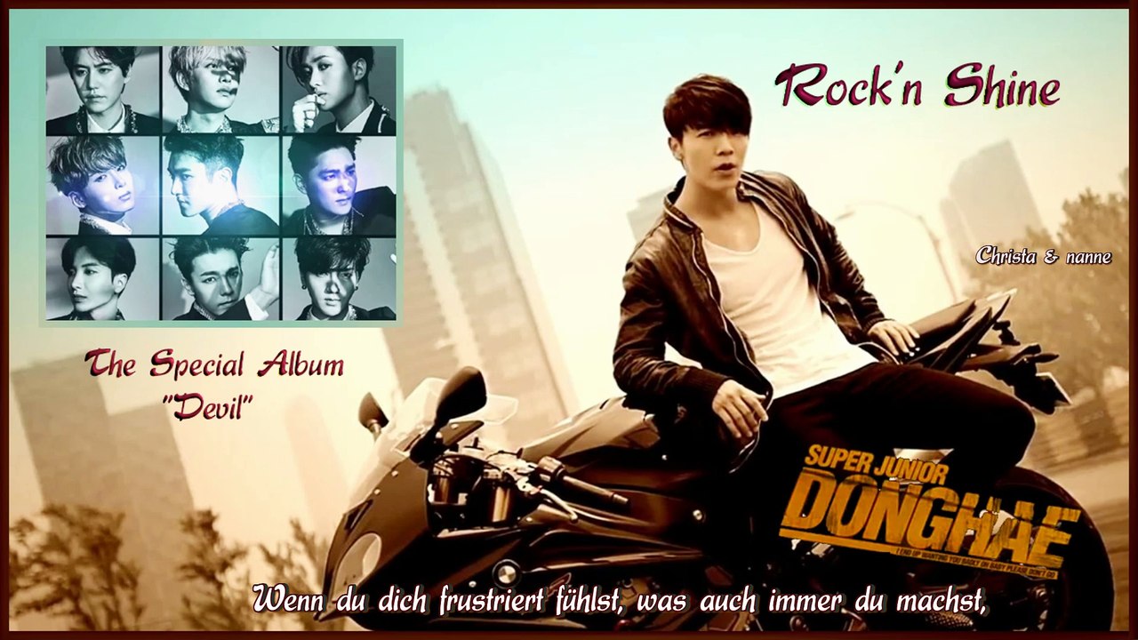 Super Junior - Rock’n Shine k-pop [german Sub] The Special Album Devil