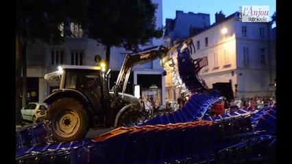 Opération caddies à Angers