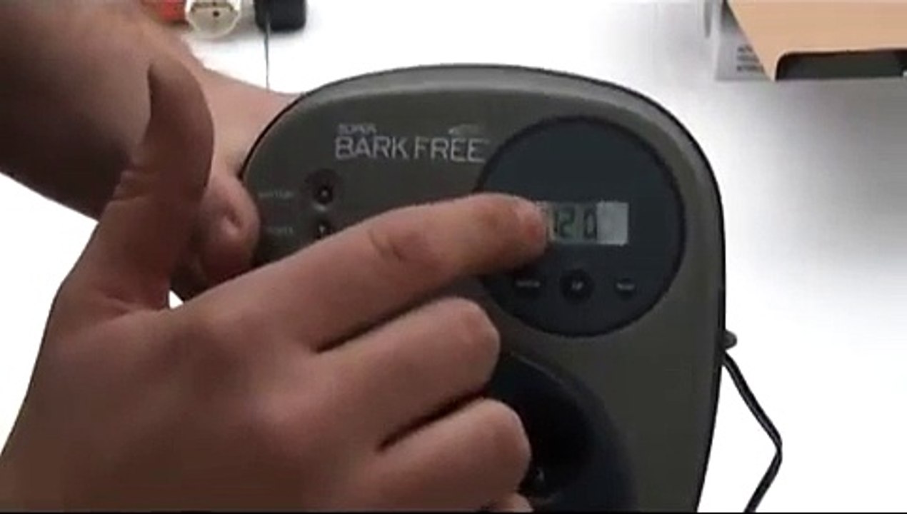 Super Bark Free Kutyaugatás gátló beállítása