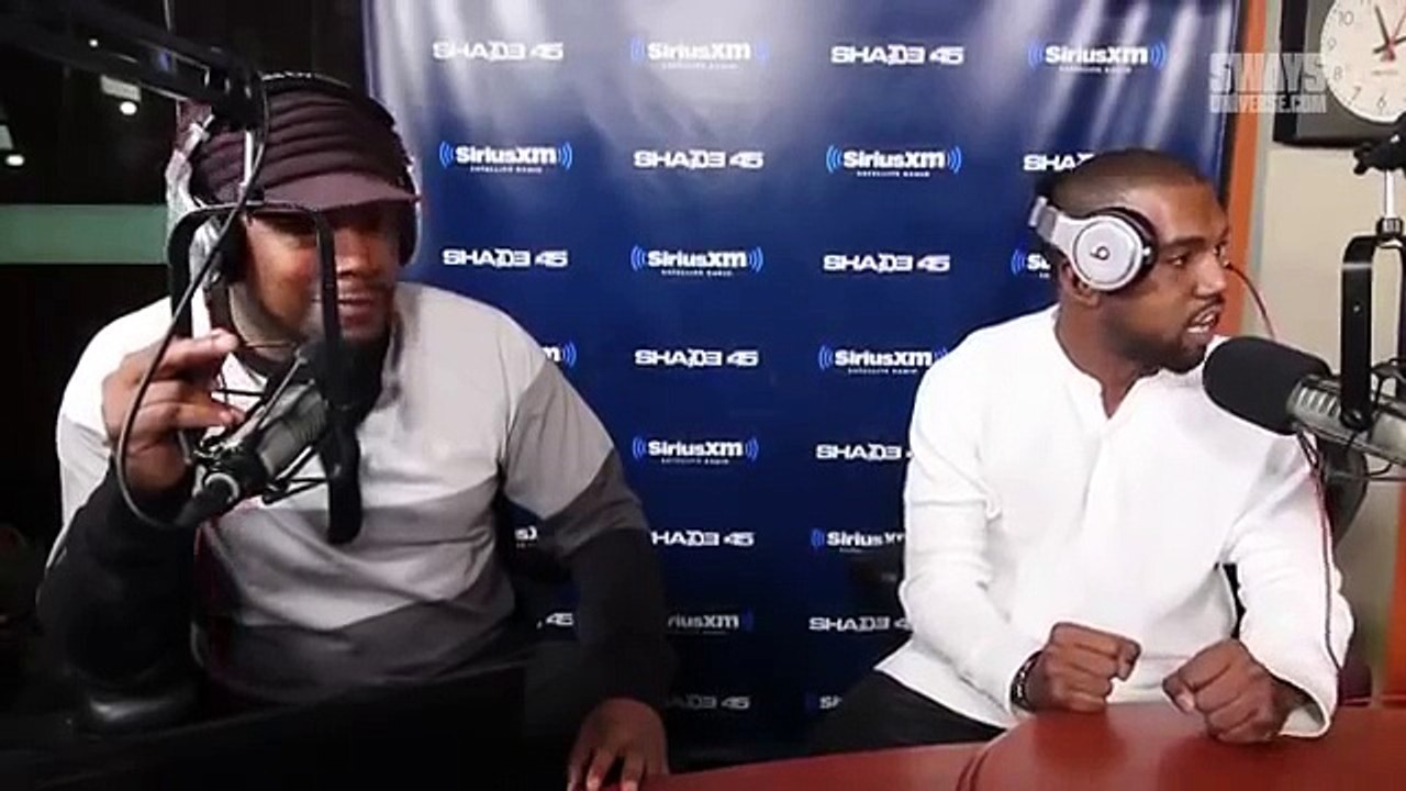 Kanye West Flips Out On Sway In The Morning Interview Nov 26th, 2013.