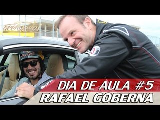 RAFAEL GOBERNA NO JAGUAR F-TYPE R - DIA DE AULA #5 | ACELERADOS