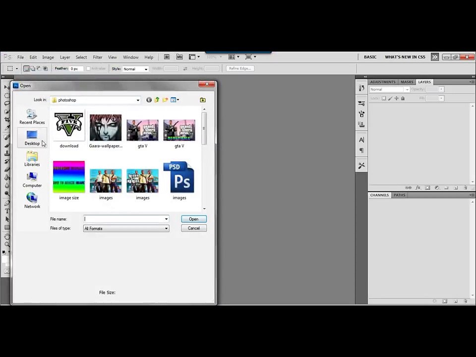 Photoshop Tutorial: How to create your own GTA V logo