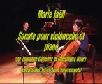 Marie Jaëll : Sonate violoncelle et piano (extraits)