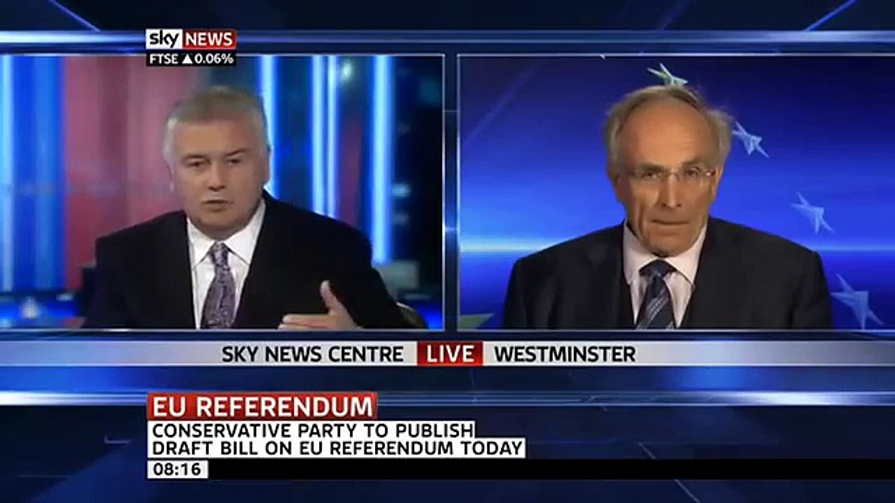 Peter Bone on Cameron 'wanting' EU referendum (14May13)