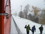 ORHF Holiday Express 2008 w/ SP Daylight #4449 IN THE SNOW!!