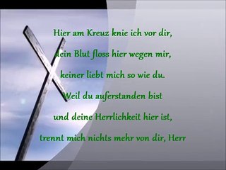 Hier am Kreuz - At the cross Hillsong in German (Deutsch)