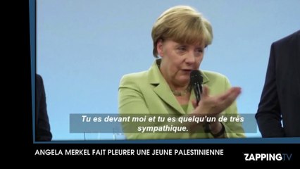 Angela Merkel provoque une polémique après avoir fait pleurer une fillette palestinienne