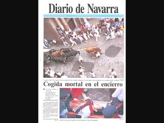 Cornada Mortal San Fermin 1995