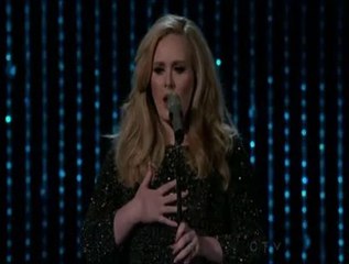 Skyfall ( Extreme Ways ) - Adele ft, Moby Live at Oscar 2013