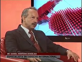 Entrevista al especialista en Derecho Internacional, Dr. Daniel Montero Zendejas