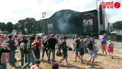 Pierre Lapointe aux Vieilles Charrues 2015