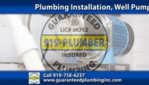 Well Pump Services Cary, NC - Guaranteed Plumbing