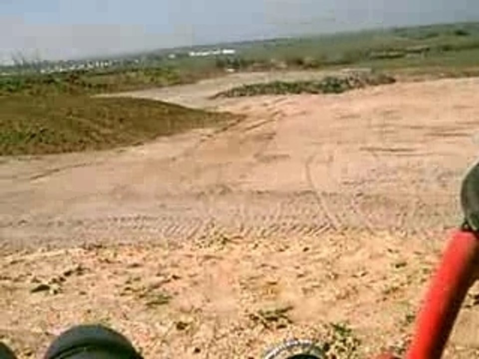 Butte de terre matinale