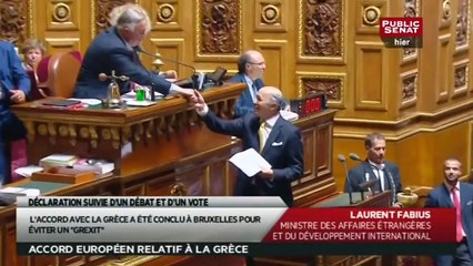 En séance - Aide européenne à la Grèce