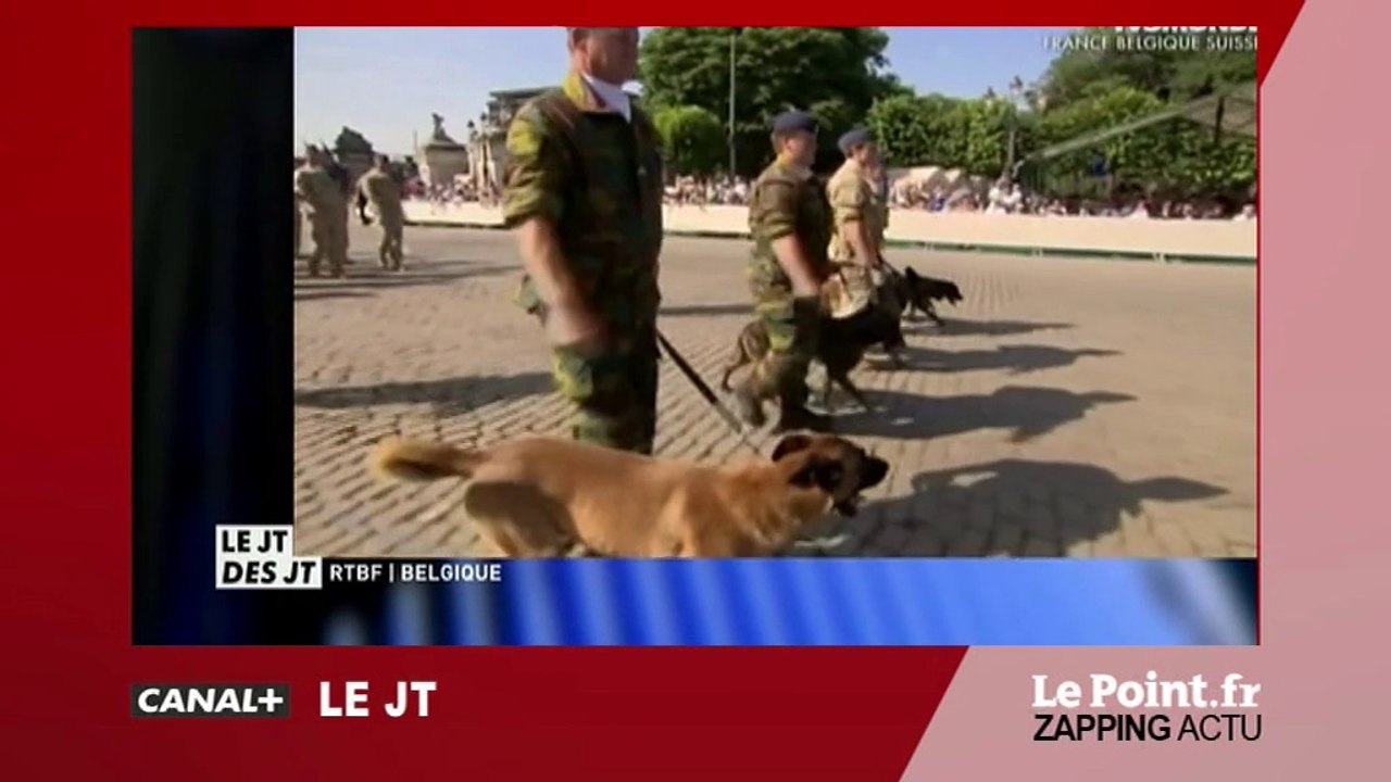 Face à la menace terroriste, les policiers belges refusent de défiler - zapping du 17 juillet