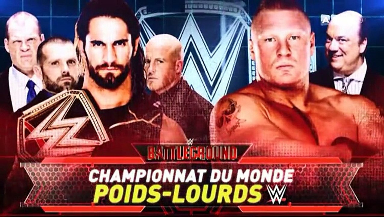 AB1 SMACKDOWN ROMAN REIGNS VS SETH ROLLINS