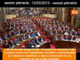 C's: Inés Arrimadas. Multas lingüísticas en Cataluña. C's por la anulación. Pleno 13/03/2013