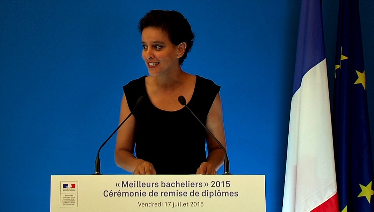 [ARCHIVE] Remise de diplômes par la ministre pour des lycéens "meilleurs bacheliers"  2015