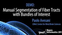 Paolo Avesani presents Manual Segmentation of Fiber Tracts with Bundles of Interest
