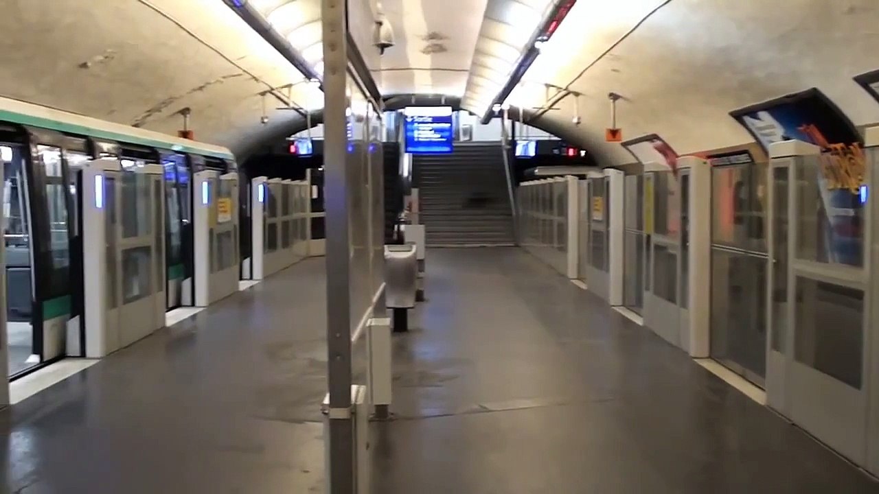 [Paris Metro] MP05, the auto-driving metro - Line 1 | Ligne 1