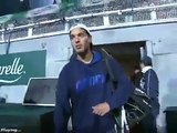 atp tennis roma Novak Djokovic imita Fiorello