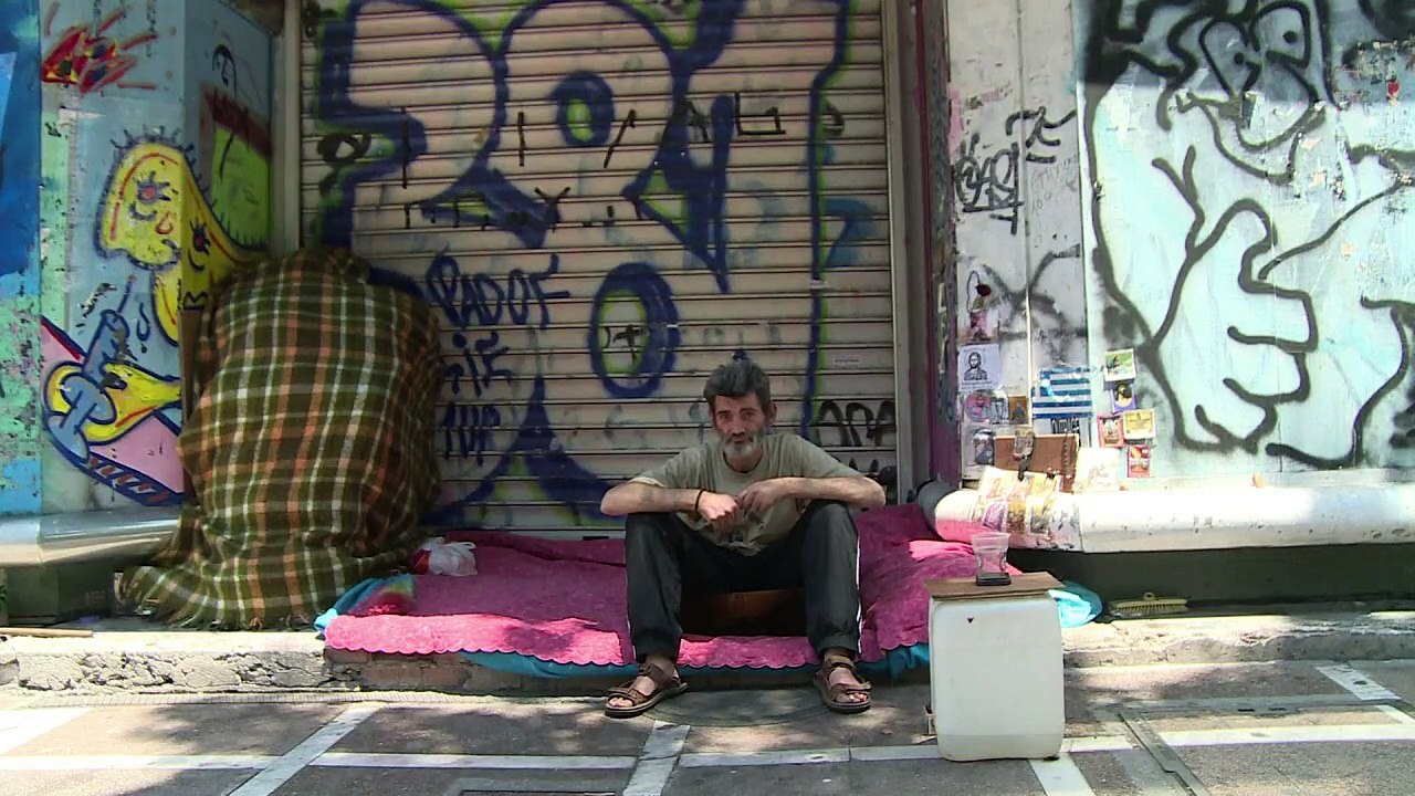 Grecia: "Sin hogar, sin baño, sin vida"