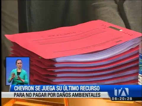 Chevron se juega su último recurso para no pagar por daños ambientales