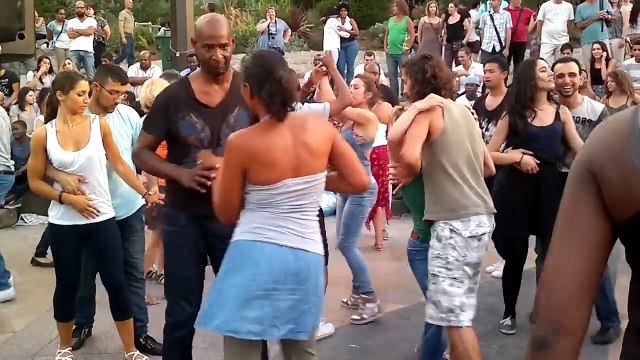 quais de Seine, salsa et bachata juillet 2015, DJs Julien et Fred