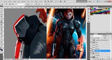 SpeedPaint Mass Effect - Female Shepard #1
