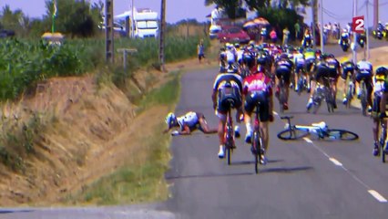 Grosse chute pour Jean-Christophe Péraud !