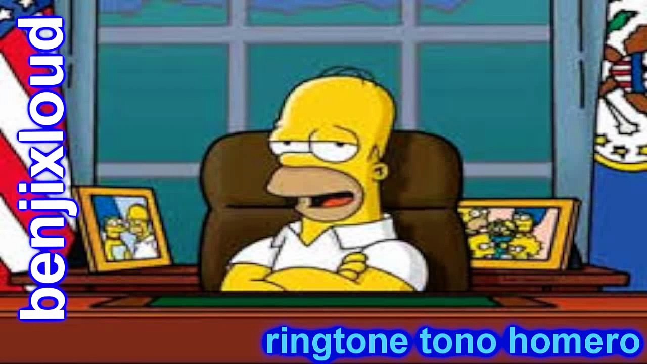 HOMERO SIMPSON  - mensaje celular RINGTONE