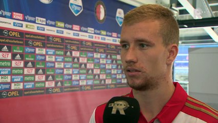 17-07-2015 Gustafson wil zich verder ontwikkelen bij Feyenoord