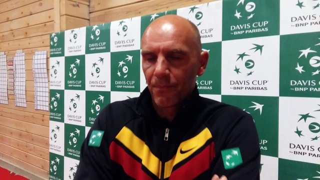 Coupe Davis: réaction de Van Herck, capitaine de l'équipe belge