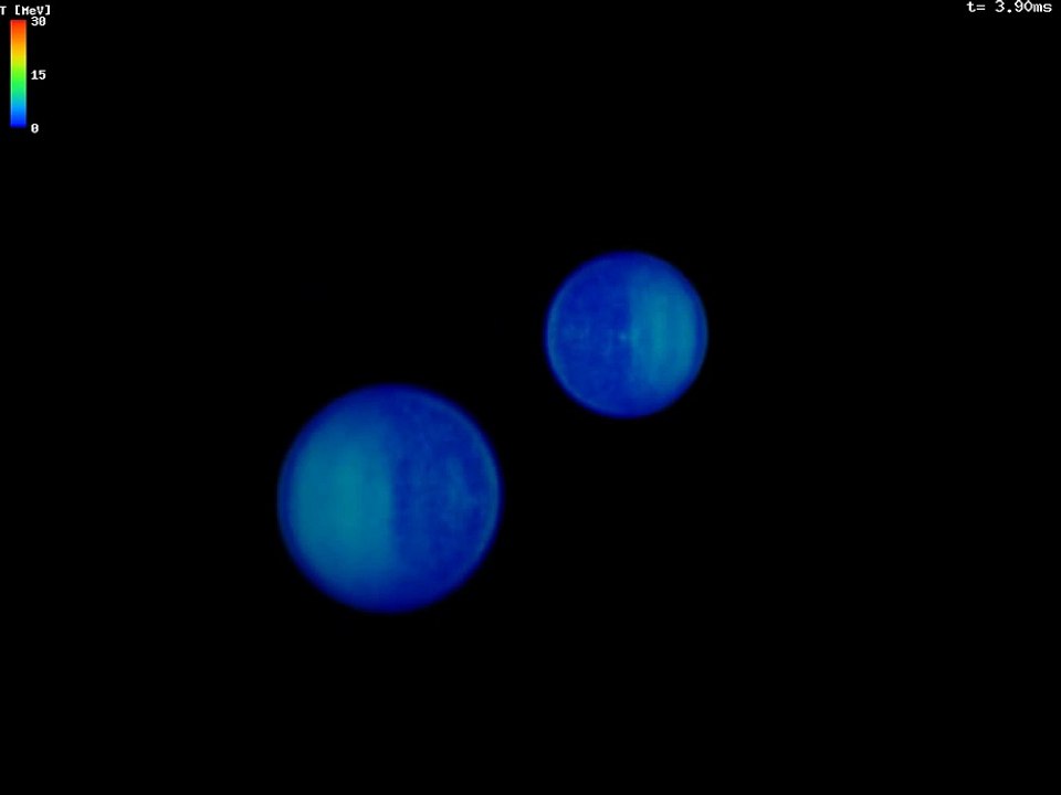 Merger Of Binary Strange Quark Matter Stars [720p]