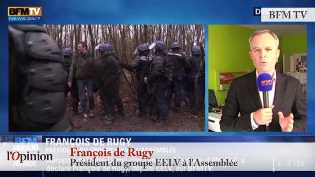 TextO’ : NDDL : François de Rugy (EELV) : A tout moment on pourrait faire le choix politique d'arrêter ce projet