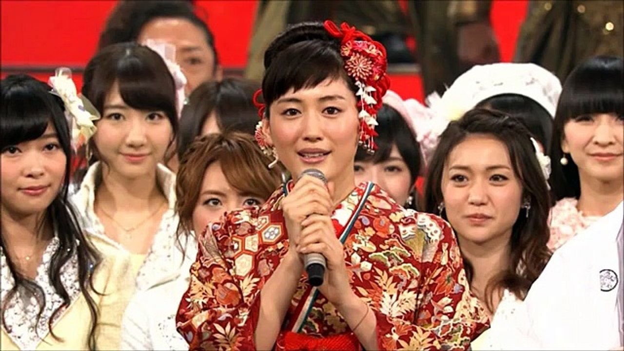 綾瀬はるか紅白でやらかした！緊張のあまり噛みまくり　桜井翔のナイスフォロー