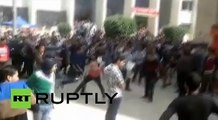 إصابة العشرات في اشتباكات بين طلاب في جامعة الاسكندرية