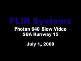 Landing in Santa Barbara, FLIR Photon 640 Flight Test into SBA 15R