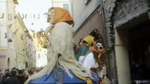 30 Seconds of Festa della Befana - La Befana Festival in Urbania Le Marche, Italy