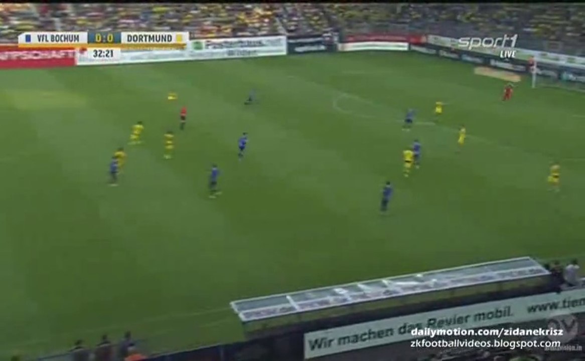 1-0 Marco Terrazzino Goal | Vfl Bochum v. Borussia Dortmund - Friendly match 17.07.2015