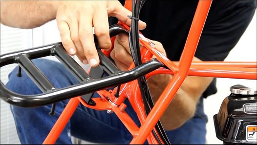 Coleman CT200U Mini BIke Assembly, Pre-Ride Inspection and Starting