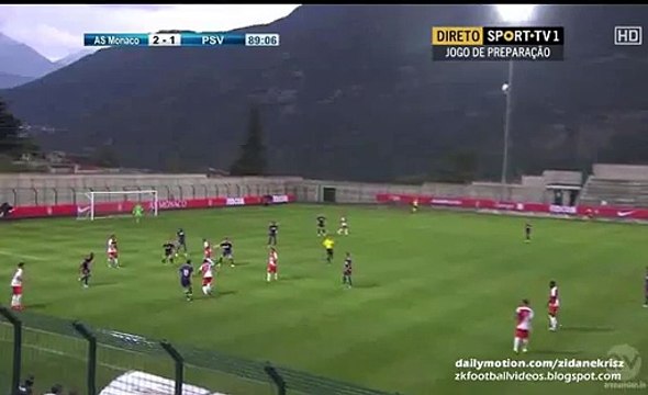 3-1 Anthony Martial Goal | AS Monaco v. PSV Eindhoven 17.07.2015