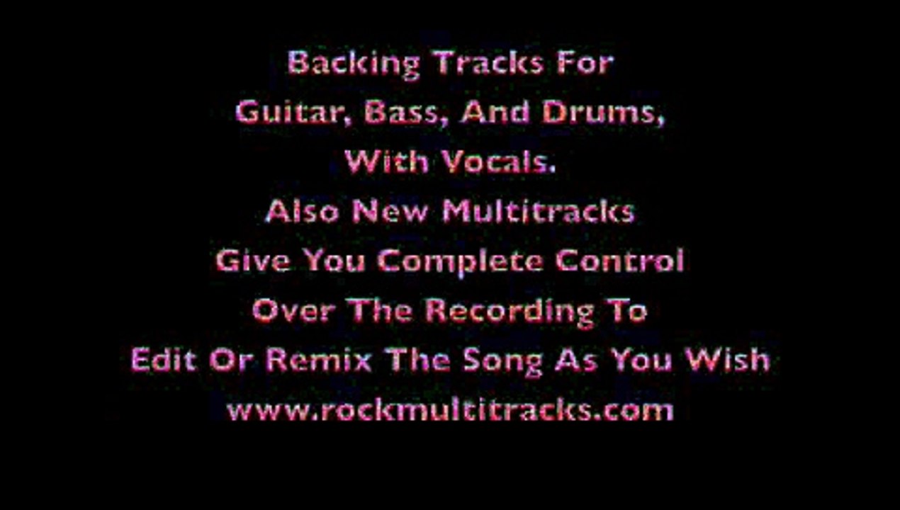 Guitar Backing Track for Paranoid by Black Sabbath Tribute