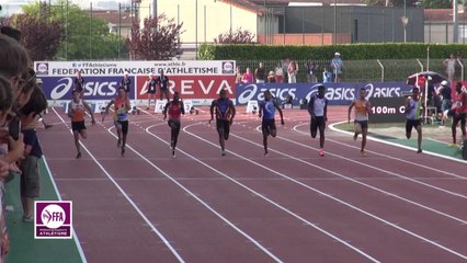 Скачать видео: Finale 100 m Cadets