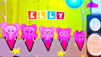 Elly pocoyo Ice Cream Dancing   Finger Family Cartoon   Nursery Rhyme   Full Animation