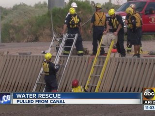 Man pulled from Phoenix canal