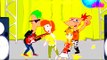 Finger Family Rhymes Phineas And Ferb Cartoon Dancing   Nursery Rhymes  Finger Family Cartoon HD