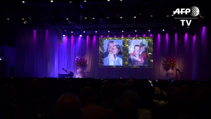 Emotional memorial for MH17 victims in Netherlands